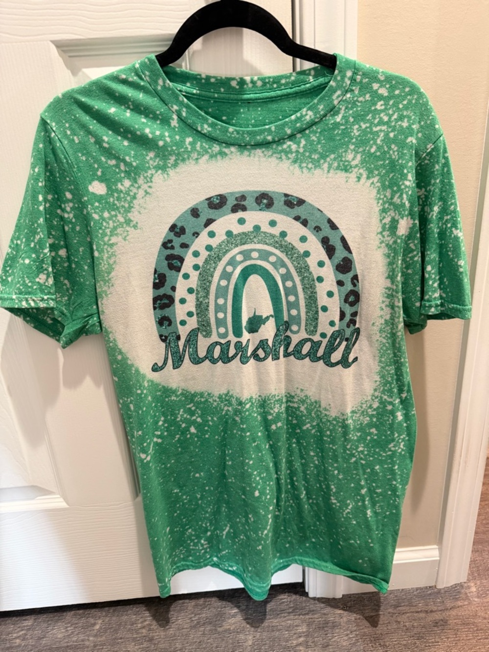 Marshall Green Bleached Rainbow Graphic Tee